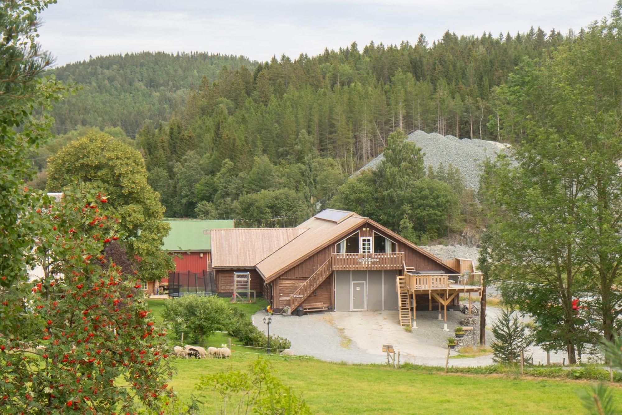 Unik Fjosleilighet Levanger Exteriér fotografie